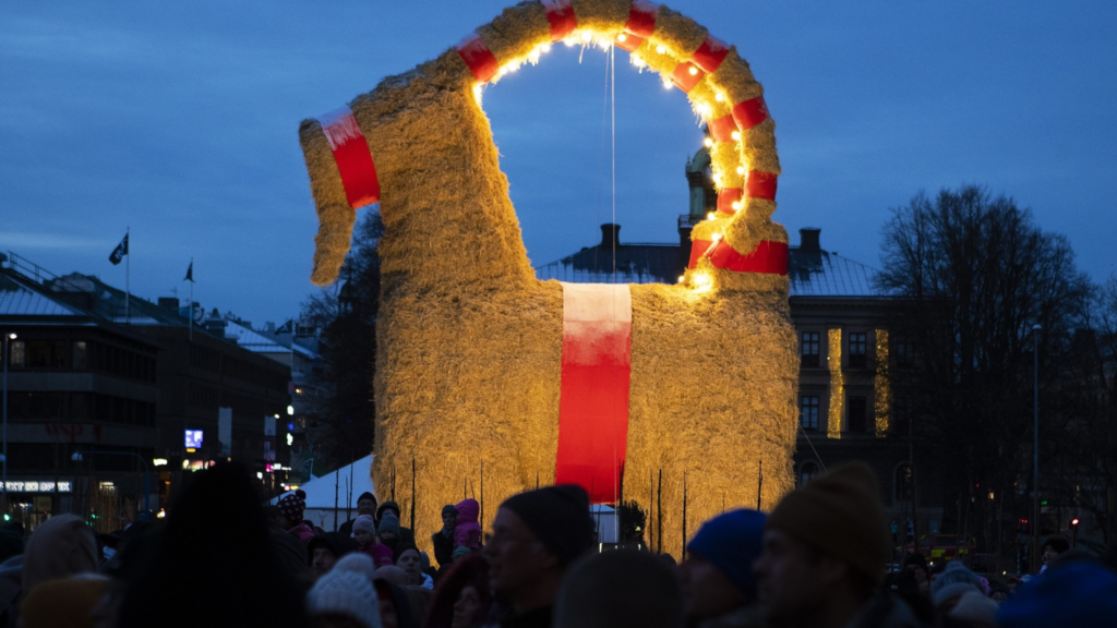Noël suédois : le Gävle Goat